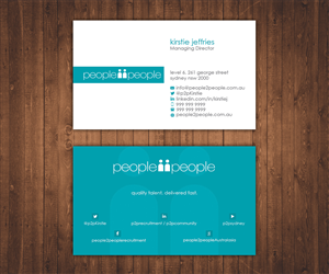 Design de Carte de Visite par Stylez Designz pour people2people | Design : #5958265