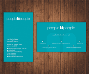 Design de Carte de Visite par Stylez Designz pour people2people | Design : #5958351
