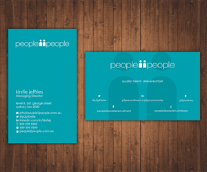 Design de Carte de Visite par Stylez Designz pour people2people | Design : #5958358