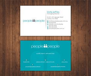 Design de Carte de Visite par Stylez Designz pour people2people | Design : #5958617