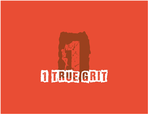 1 TRUE GRIT | Logo Design by Logocraft
