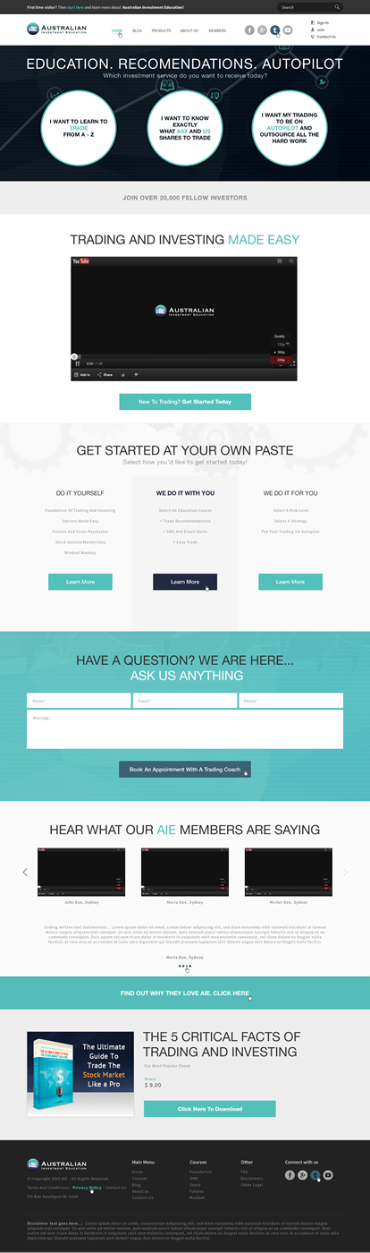 Web Design par A.D.S pour ce projet | Design #6039931