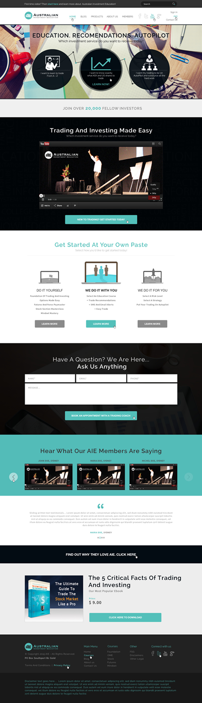Web Design par A.D.S pour ce projet | Design #6039935
