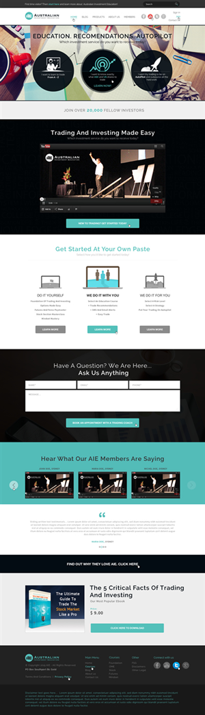 Web Design by A.D.S for this project | Design: #6048318