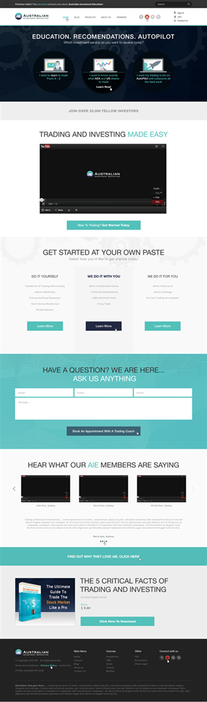 Web Design by A.D.S for this project | Design: #6048325