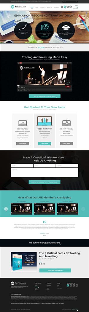 Web Design by A.D.S for this project | Design: #6059903