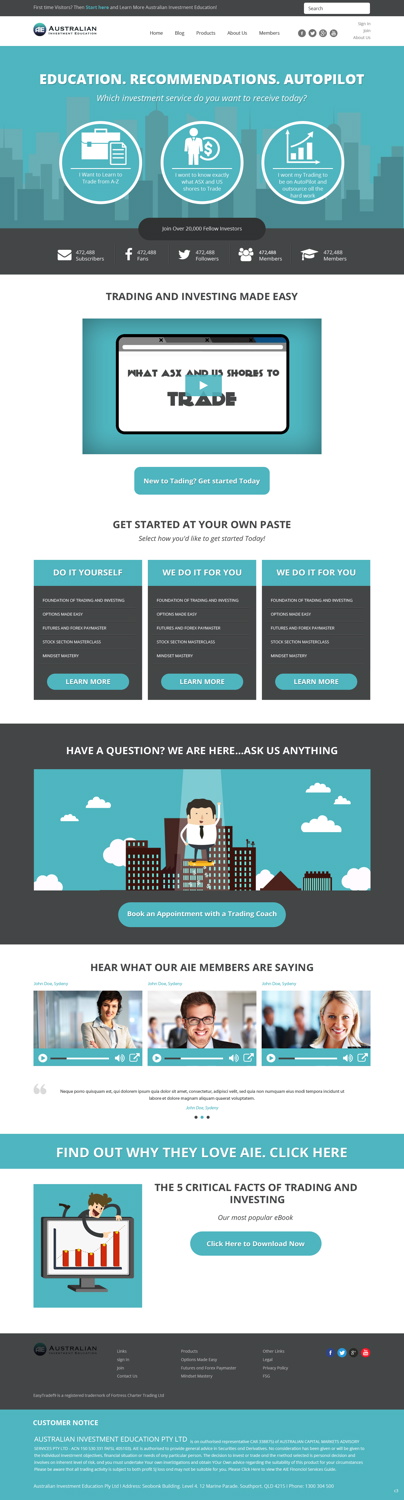 Web Design by pb for this project | Design #6006017