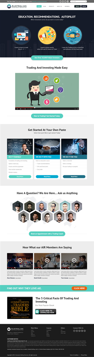Web-Design von OM für dieses Projekt | Design: #6029561
