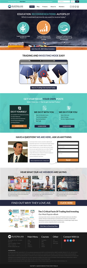 Web-Design von OM für dieses Projekt | Design: #6029573