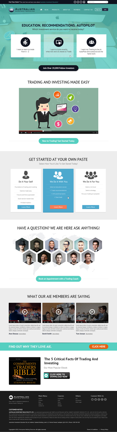 Web Design by OM for this project | Design #6039768