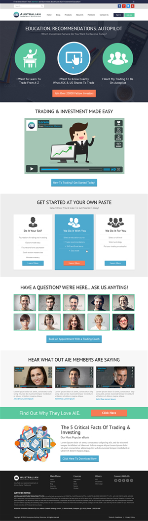 Web Design by OM for this project | Design: #6039780