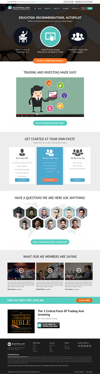 Web-Design von OM für dieses Projekt | Design #6039796