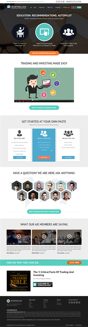Web Design by OM for this project | Design: #6039796
