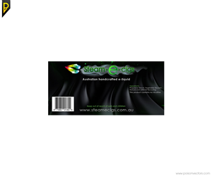 Design Emballage par poisonvectors pour Steam-e-cigs | Design #6039276
