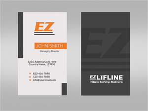 Business Card Design by Creations Box 2015 for EZG Manufacturing | Design: #5982713