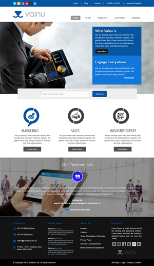 Diseño Web por webxvision para este proyecto | Diseño: #5989522
