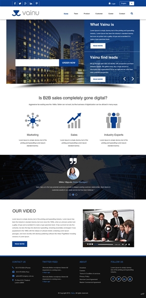 Diseño Web por pb para este proyecto | Diseño: #5962107