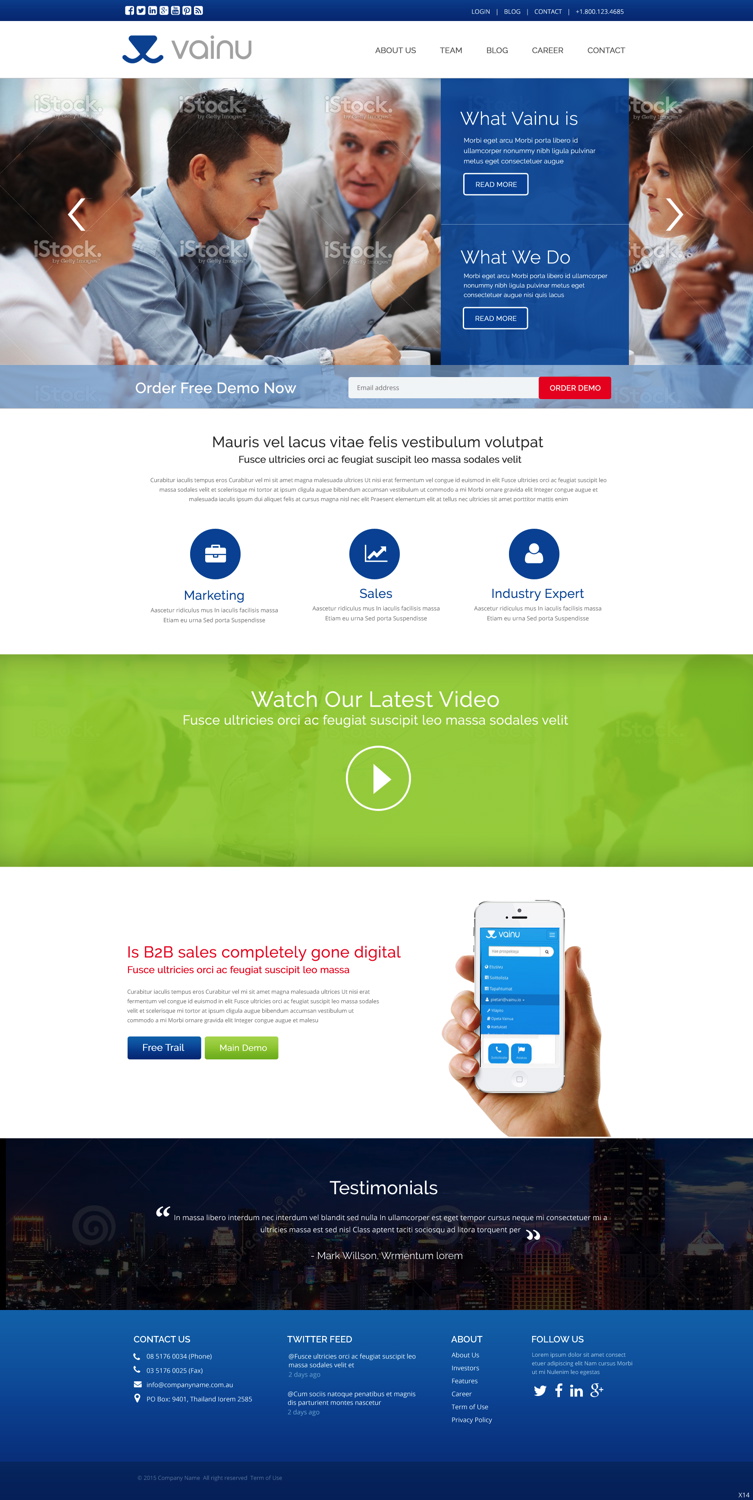 Web Design by pb for this project | Design #5962113