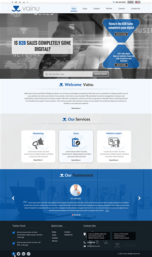 Website design for SaaS -solution | Web Design by Sbss