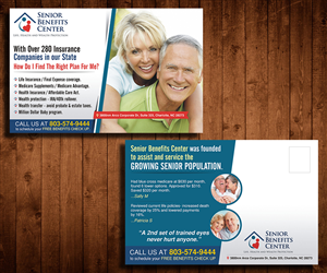 Postcard Design by Designers Hub for Senior Benefits Center | Design: #5973703