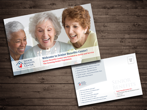 Postcard Design by sajidahmed_pirzada for Senior Benefits Center | Design: #6004286
