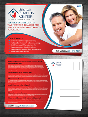 Postcard Design by debdesign for Senior Benefits Center | Design: #5979774