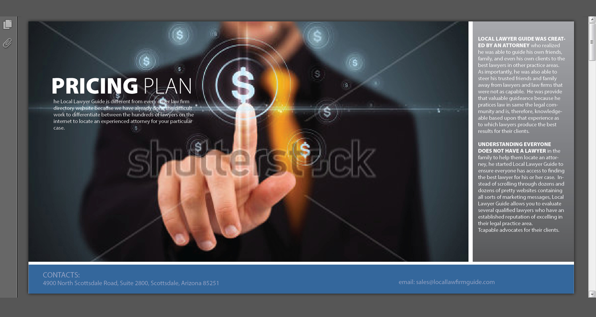 Brochure Design by Svetlin Angelov for this project | Design #1616837