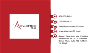 Business Card Design by vasanth Lebosoft