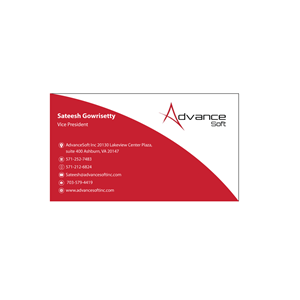 Business Card Design by menonkunal_VG