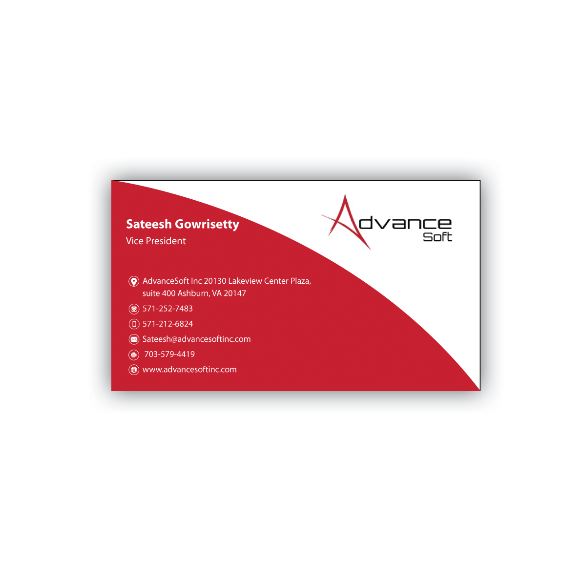 Business Card Design by menonkunal_VG for this project | Design #5967041