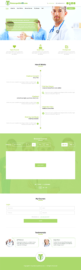 Wordpress Design by TheCodeWire