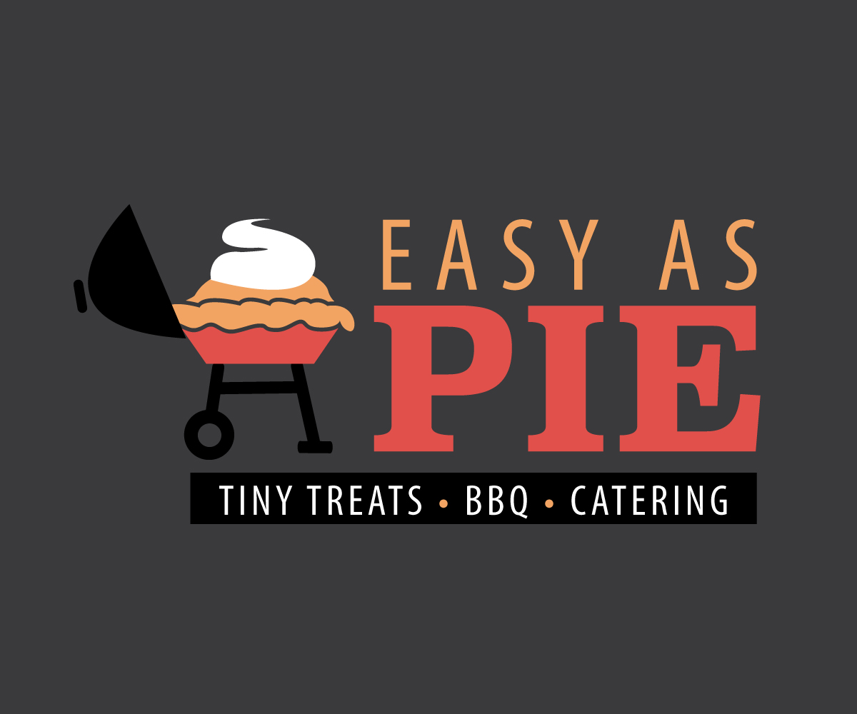 playful, bold, catering logo design for hot pink pot... Playful, Bold, Catering Logo Design for Easy As Pie by Just ImaJenn ...
