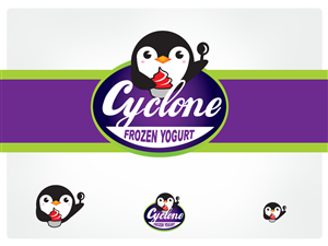 Illustration Design logo for new froyo product | Design Illustration par Vicez