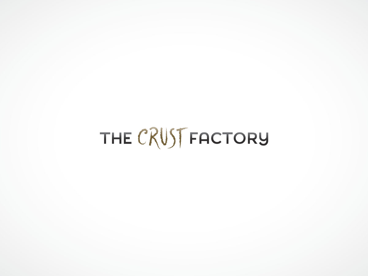 Logo Design by Patrícia Duarte for The Crust Factory | Design #1614333