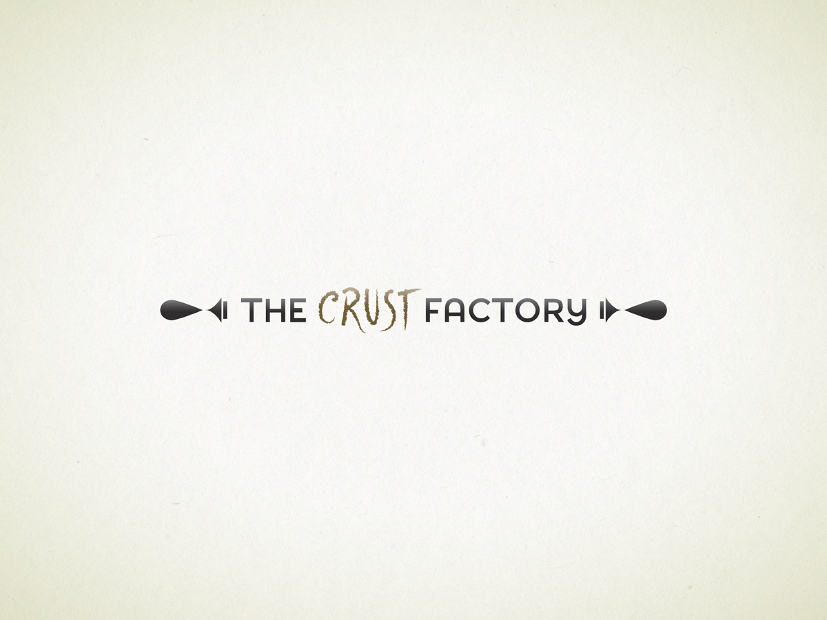 Logo Design by Patrícia Duarte for The Crust Factory | Design #1622938