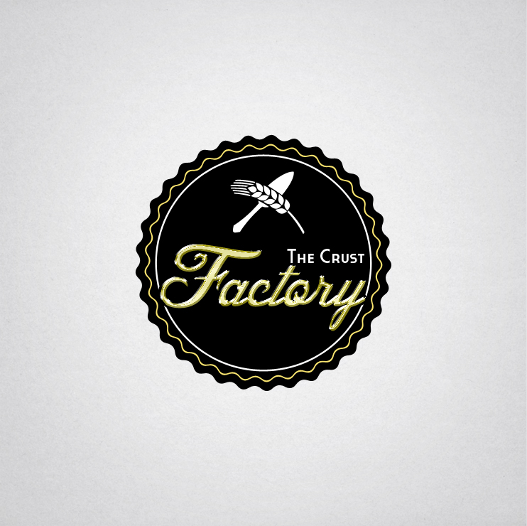 Logo Design by studio-sfp.com for The Crust Factory | Design #1620966