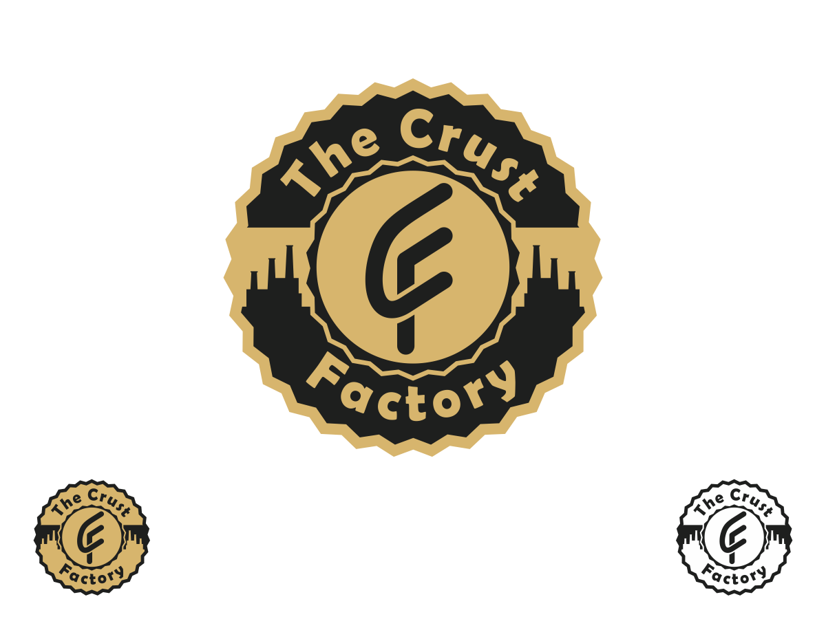 Logo Design by Frigo for The Crust Factory | Design #1618590