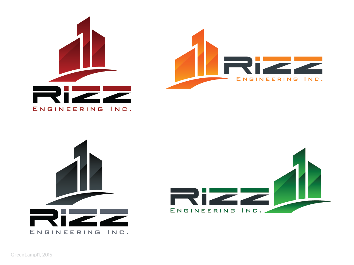 Modern, Professional, It Company Logo Design for RIZZ Engineering Inc ...