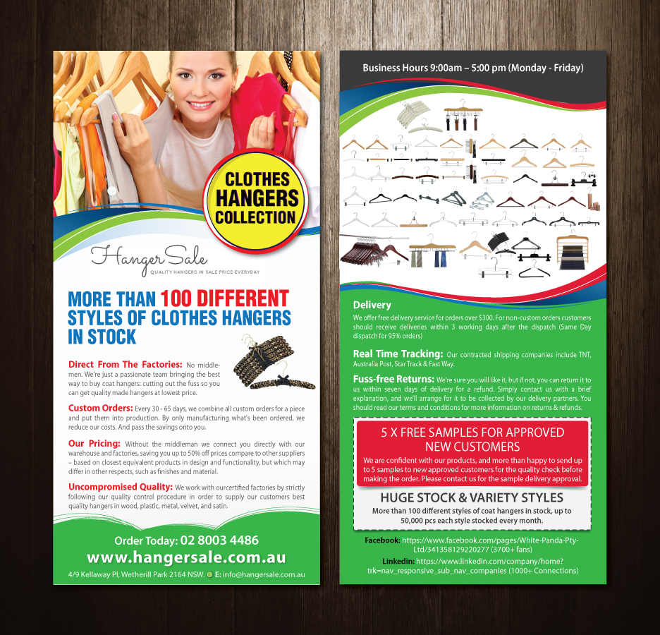 Flyer Design by meet007 for WHITE PANDA PTY LTD | Design #6055733