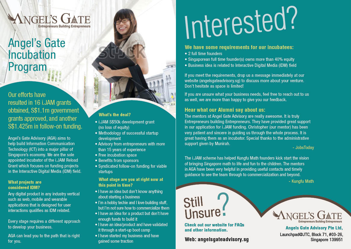 modern professional marketing flyer design for a company by