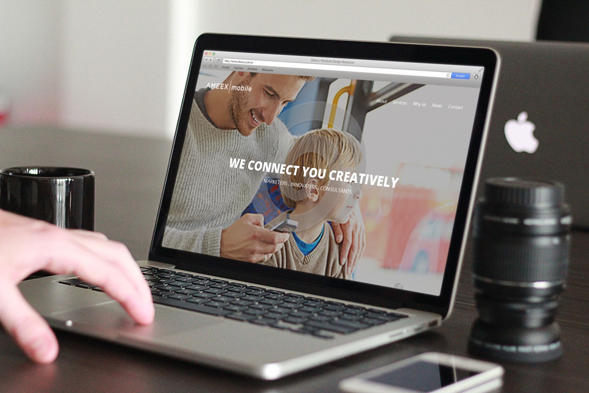 Web-Design von Naavyd für AMEEX Mobile Exchange S.A. | Design #6025782