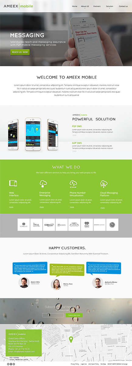 Web-Design von Karthik_Designer für AMEEX Mobile Exchange S.A. | Design #5973324