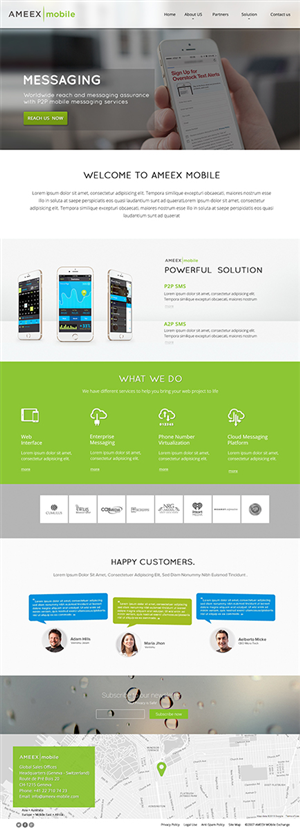 Web-Design von Karthik_Designer für AMEEX Mobile Exchange S.A. | Design: #5973324