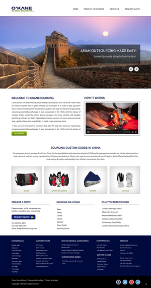 Web Design by pb for this project | Design: #6009193