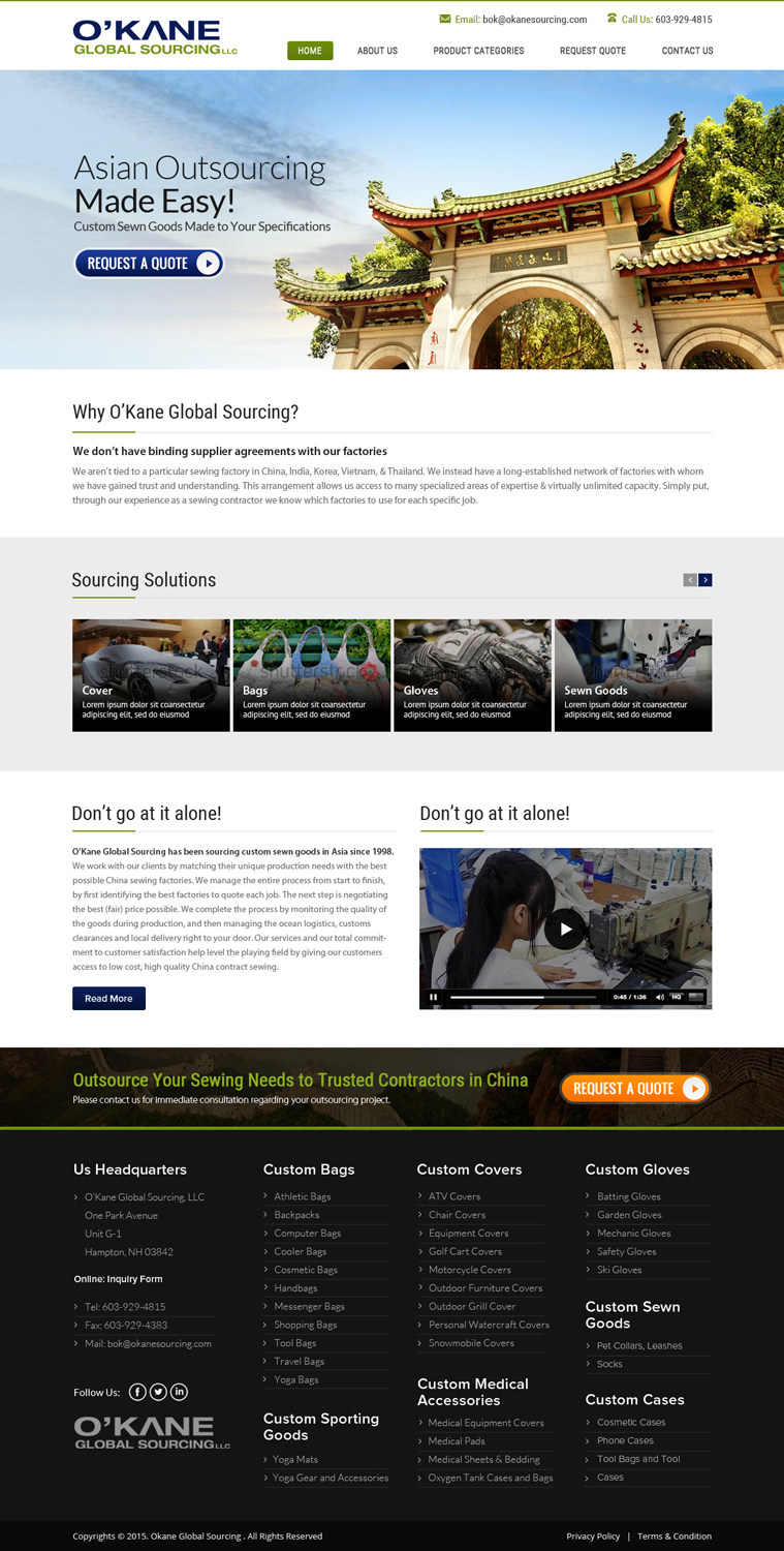 Diseño Web por OM para este proyecto | Diseño #5990098