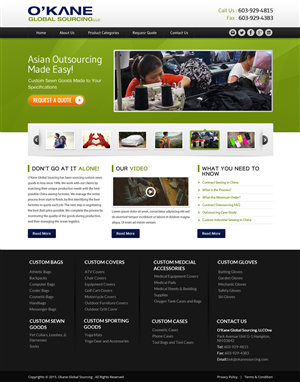 Web Design by OM for this project | Design: #5990109