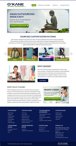 Web Design by OM for this project | Design: #5990119