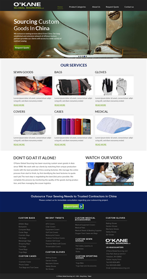 Web Design by OM for this project | Design: #5990128