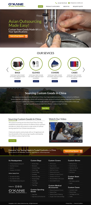 Web Design by OM for this project | Design: #5990202