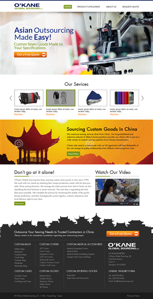 Diseño Web por OM para este proyecto | Diseño #5990212